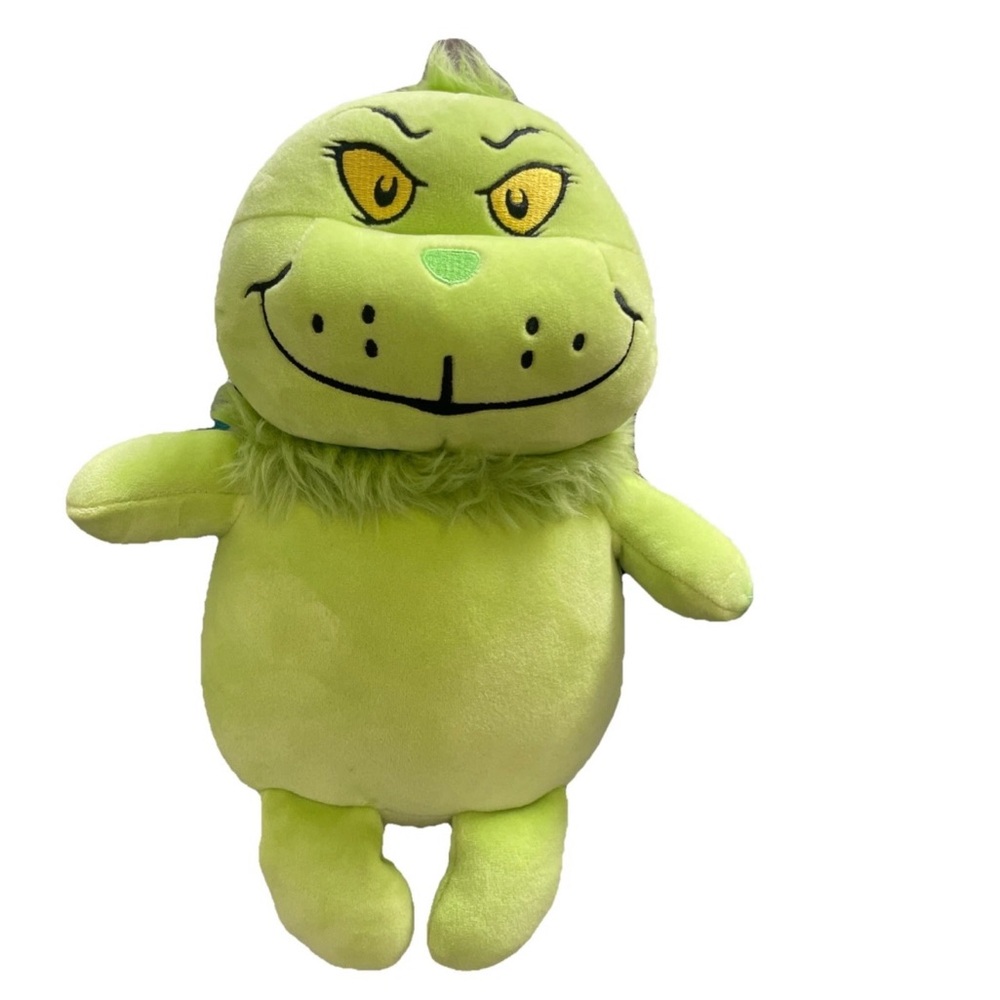 Aurora Dr Seuss The Grinch Who Stole Christmas Plush 9.5" Green Squishy Grinch